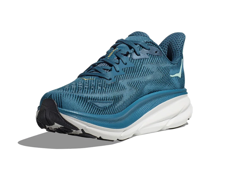  Hoka One One Men's Clifton 9 Running Shoes Midnight Ocean/Bluesteel-1